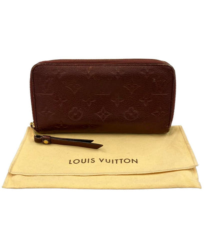ルイ・ヴィトン ラウンドファスナー長財布 ポルトフォイユ スクレット ロン モノグラム アンプラント M60298 レディース LOUIS VUITTON