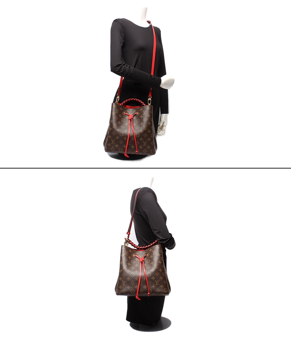 美品 LOUIS VUITTON 3way ハンドバッグ ショルダーバッグ 肩掛け 斜め掛け ネオノエ モノグラム M43985 レディース ルイ・ヴィトン