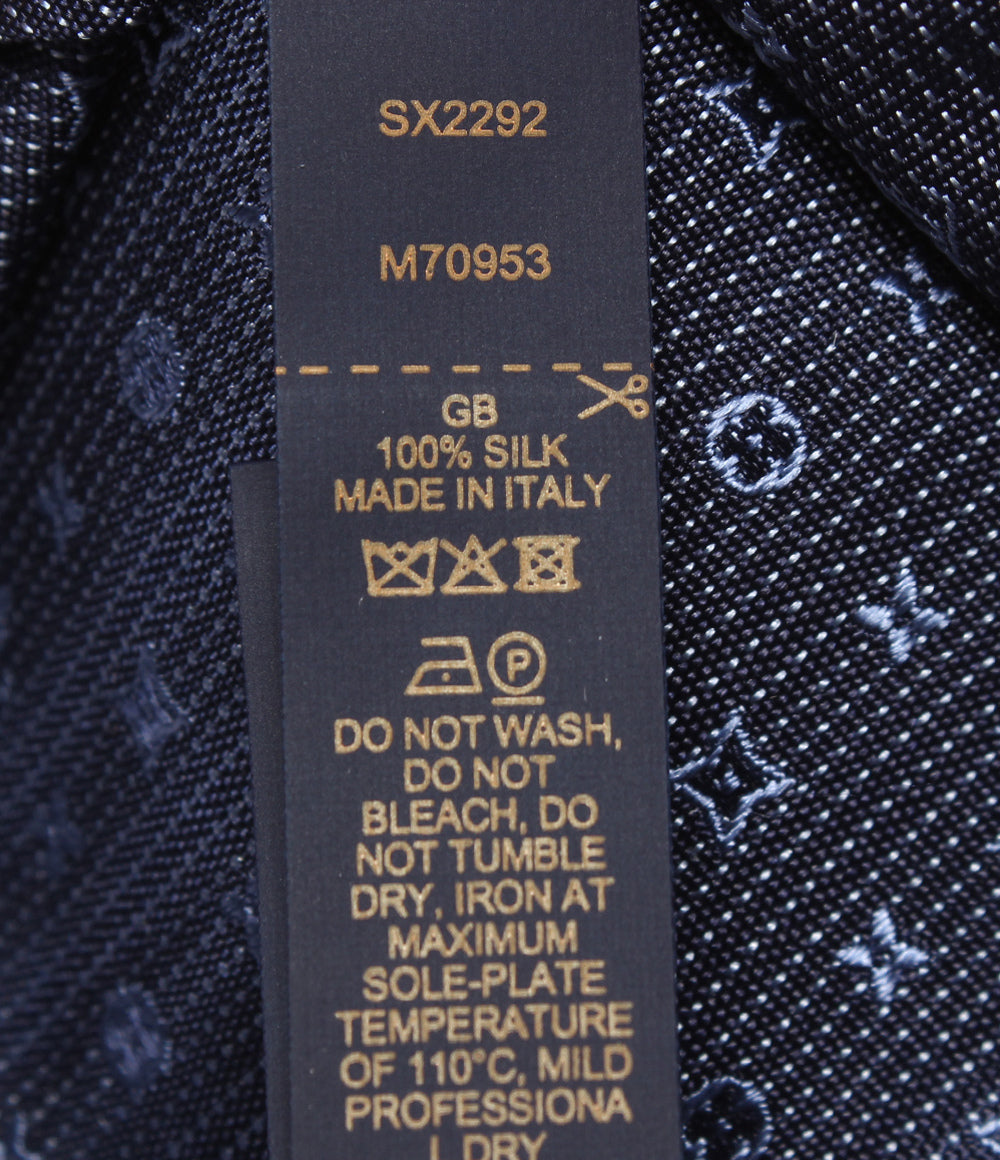 美品 LOUIS VUITTON ネクタイ シルク100％ M70953 メンズ ルイ・ヴィトン