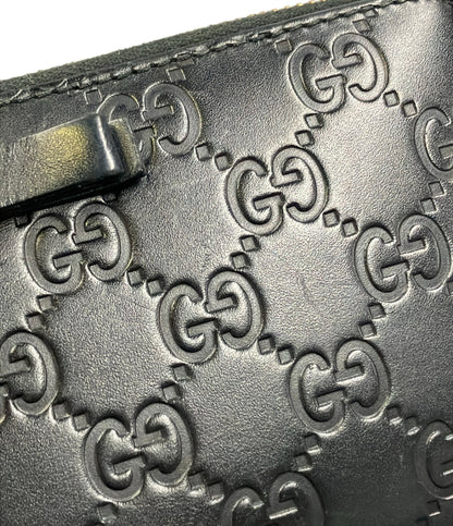 GUCCI ラウンドファスナー長財布 グッチシマ 388680 2149 レディース グッチ