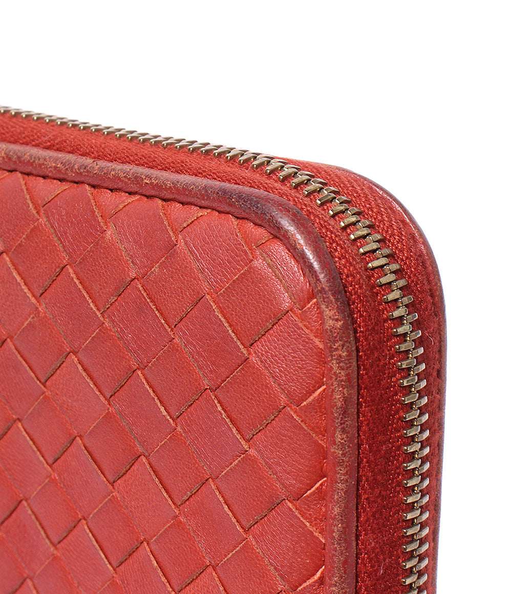 BOTTEGA VENETA ラウンドファスナー長財布 イントレチャート 114076 レディース メンズ ボッテガ・ヴェネタ
