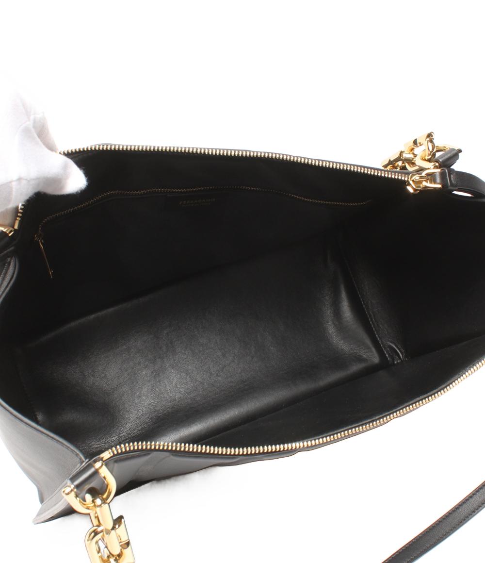 美品 Salvatore Ferragamo トートバッグ ショルダーバッグ 肩掛け ガンチーニ レディース サルヴァトーレフェラガモ