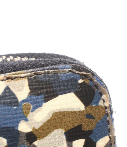 FENDI ラウンドファスナー長財布 モンスターフェイス メンズ フェンディ