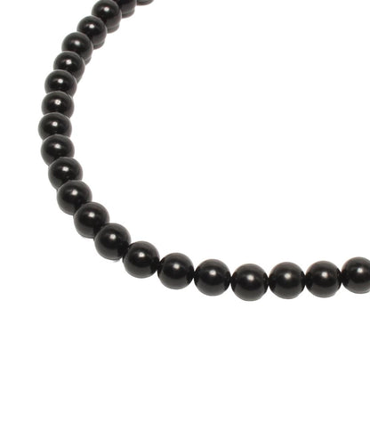 ネックレス イヤリング 念珠 ジェット 3点セット レディース