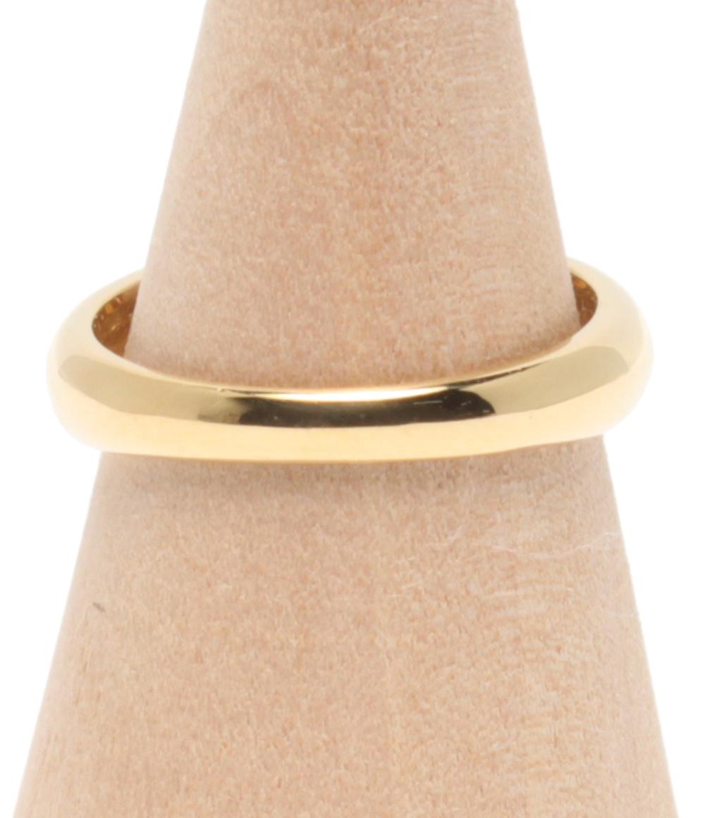 美品 リング 指輪 K18 パール 7.7mm ダイヤ 0.25ct レディース SIZE 10号