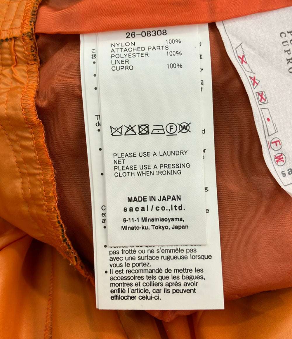 Sacai 膝丈スカート 26-08308 レディース SIZE 0 (S) サカイ