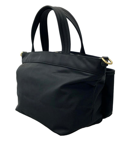美品 Anya Hindmarch 2WAY ハンドバッグ ショルダーバッグ 斜め掛け ミニ・マルチポケット・トート レディース アニヤ・ハインドマーチ