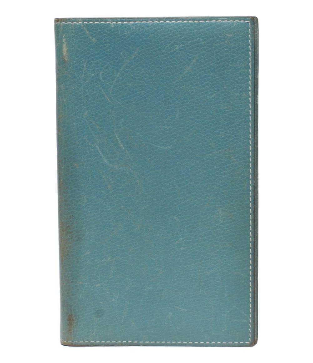 HERMES 手帳カバー □J刻印 シルバー金具 アジェンダヴィジョン2 レディース メンズ エルメス