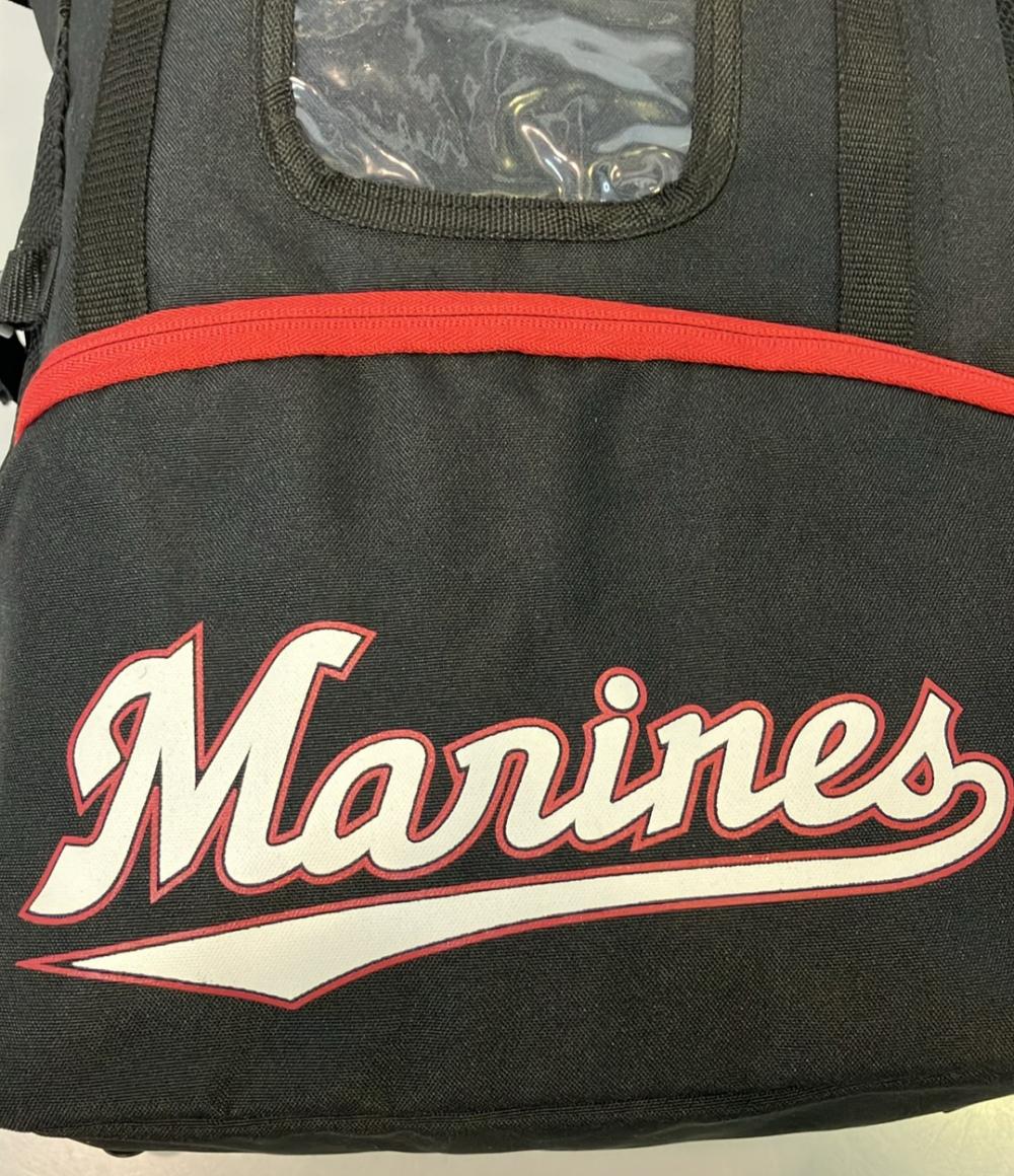 美品 リュック 千葉ロッテマリーンズ JM13-BLK5-CLM-0223-Free メンズ