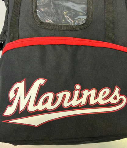 美品 リュック 千葉ロッテマリーンズ JM13-BLK5-CLM-0223-Free メンズ