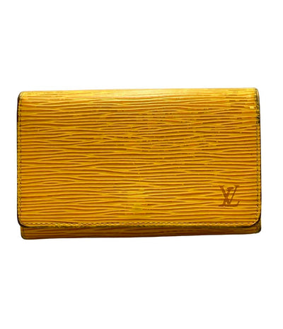 LOUIS VUITTON 二つ折り財布 ポルトモネ ビエ トレゾール エピ M63509 レディース ルイ・ヴィトン