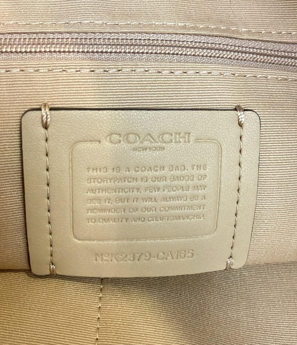 美品 コーチ トートバッグ CA165 レディース COACH