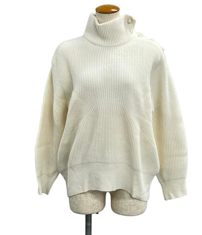 美品 ドゥロワー 9Gアゼショルダーボタンタートルニット レディース SIZE 1 (S) Drawer