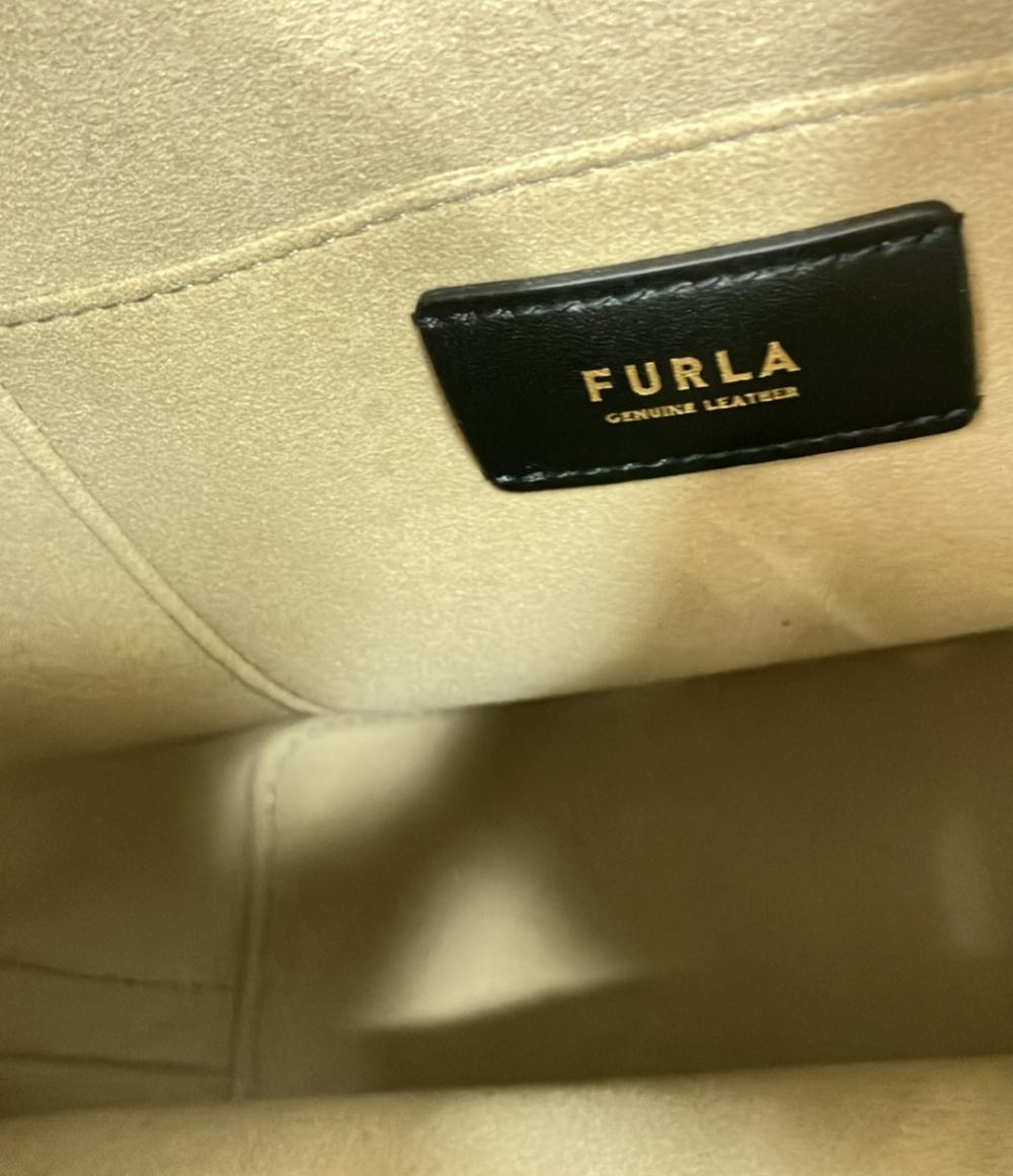フルラ 2way 巾着レザーハンドバッグ ミニショルダーバッグ 斜め掛け レディース Furla