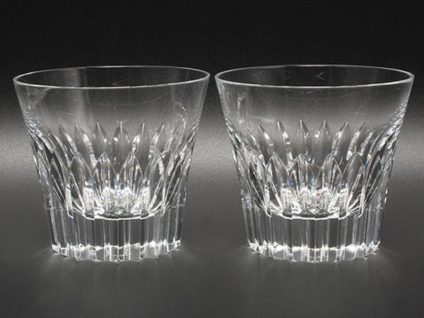 美品 Baccarat イヤータンブラー グラス 2点セット ペア バカラ