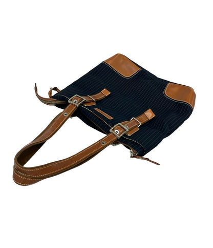 TAKEO KIKUCHI トートバッグ 肩掛け ストライプ メンズ タケオキクチ