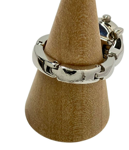 MIKIMOTO 腕時計 リングウォッチ ペンダント SILVER925 クオーツ ホワイト レディース ミキモト