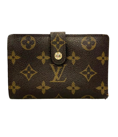 ルイ・ヴィトン 二つ折りがま口財布 ポルトフォイユヴィエノワ モノグラム M61674 レディース LOUIS VUITTON