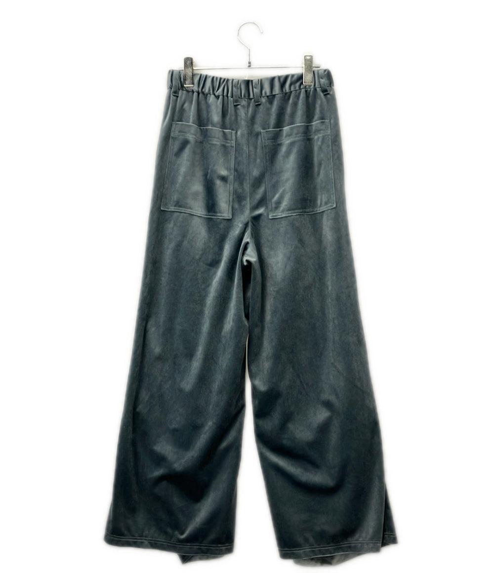 美品 TAAKK ベルベットデザイン イージーパンツ メンズ SIZE 1 ターク