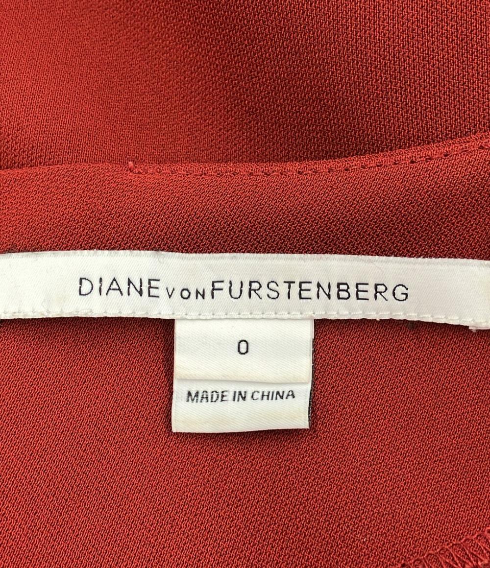 ダイアンフォンファステンバーグ 半袖ワンピース レディース SIZE 0 (XS) DIANE von FURSTENBERG