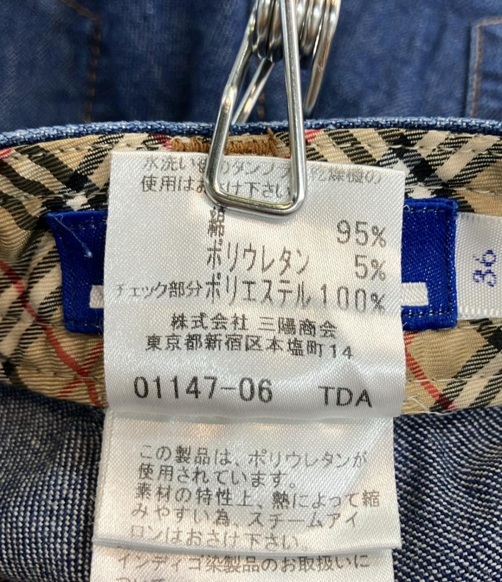 バーバリー デニムパンツ ジーンズ レディース SIZE 36 (S) BURBERRY