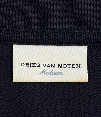 DRIES VAN NOTEN キルティング切替 スウェットジップアップブルゾン JRDN-SM1-1037 メンズ SIZE M ドリスヴァンノッテン