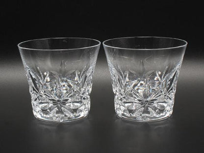 美品 Baccarat イヤータンブラー グラス 2点セット ペア 2023 エクラ バカラ