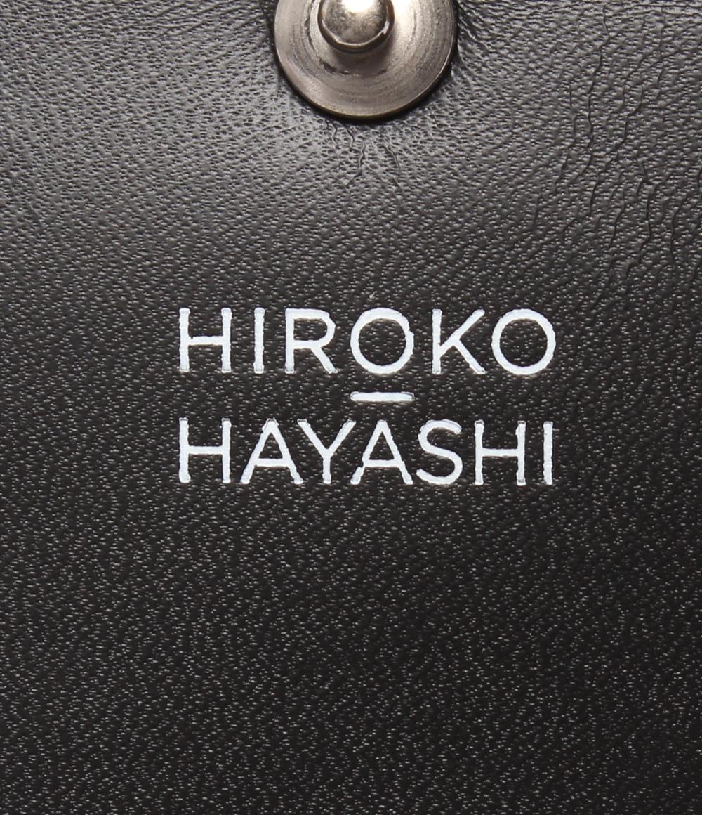 美品 HIROKO HAYASHI 長財布 スリム 型押し OTTICA メンズ レディース