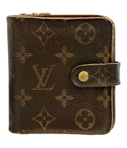 ルイ・ヴィトン 二つ折り財布 コンパクトジップ モノグラム M61667 レディース LOUIS VUITTON
