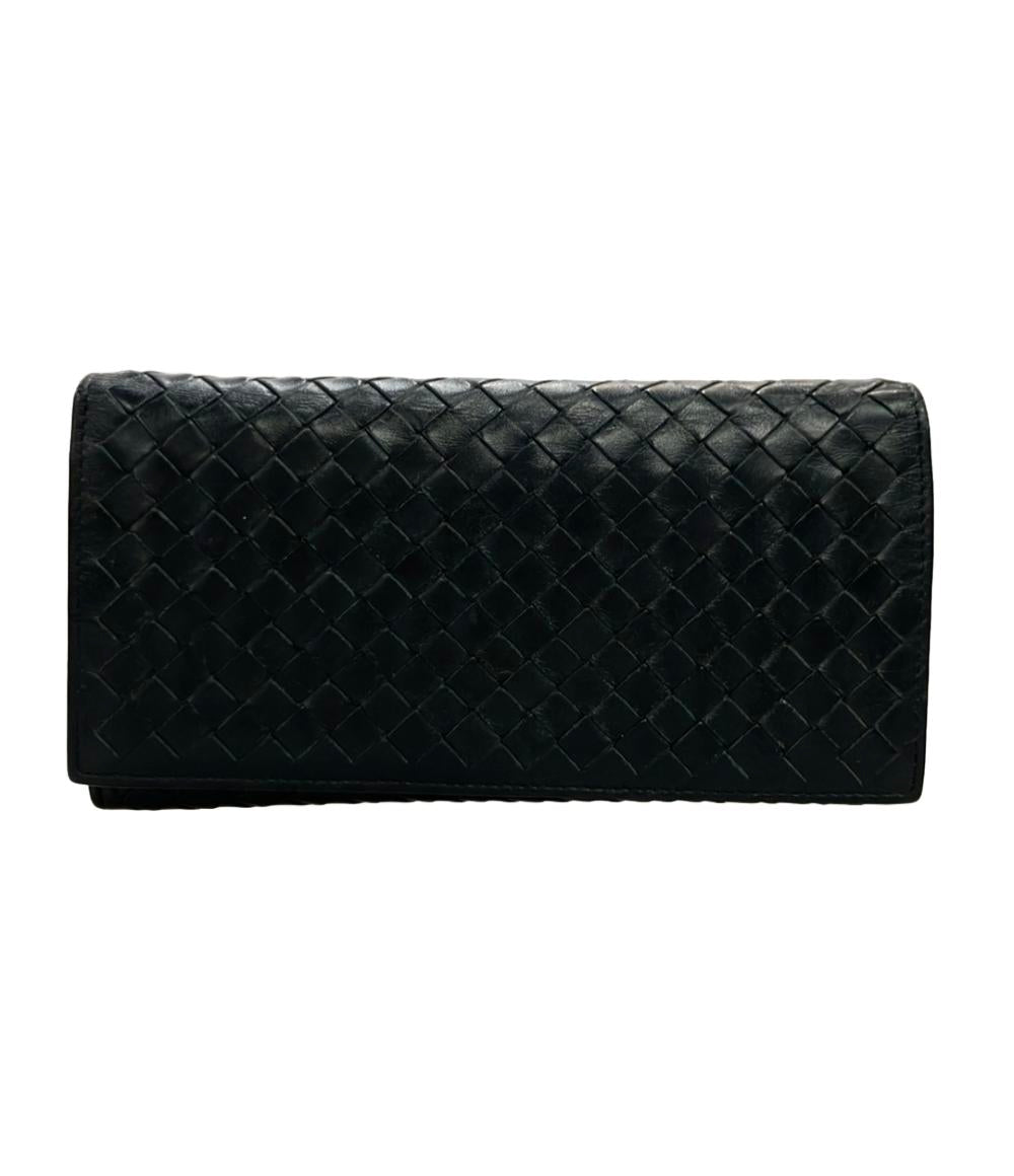 BOTTEGA VENETA 二つ折り長財布 イントレチャート レディース ボッテガ・ヴェネタ