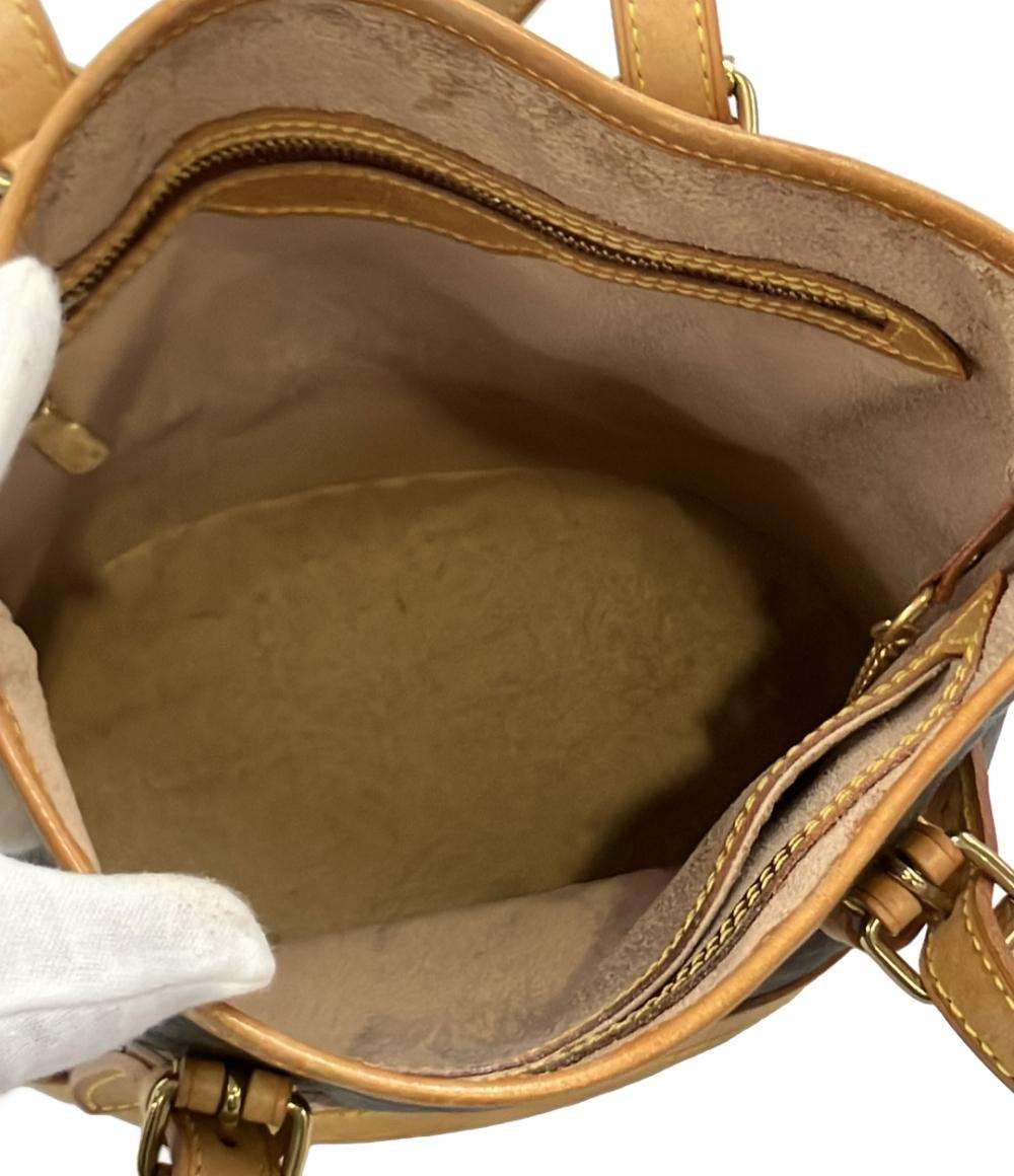 訳あり LOUIS VUITTON トートバッグ ショルダーバッグ 肩掛け バケットPM モノグラム M42238 レディース ルイ・ヴィトン