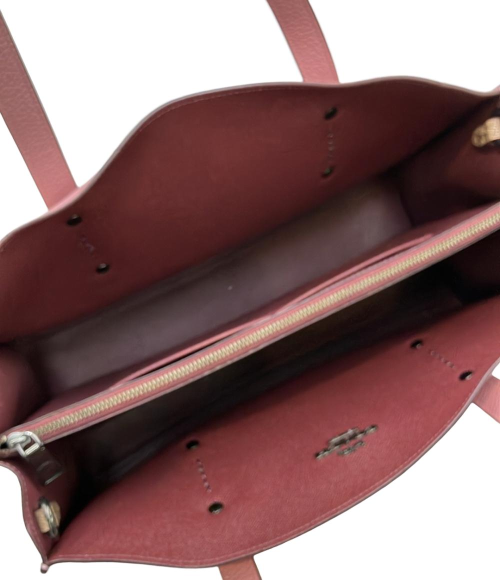美品 COACH 2way ハンドバッグ ショルダーバッグ 斜め掛け トート