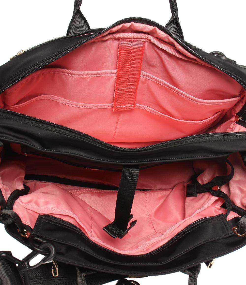 美品 SELENT ETHER PARIS 3way ハンドバッグ ショルダーバッグ 斜め掛け リュック ナイロン レディース セレーンエテール パリ