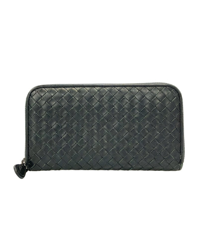 BOTTEGA VENETA ラウンドファスナー長財布 イントレチャート レディース メンズ ボッテガ・ヴェネタ