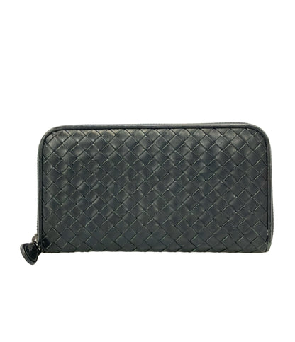 BOTTEGA VENETA ラウンドファスナー長財布 イントレチャート レディース メンズ ボッテガ・ヴェネタ