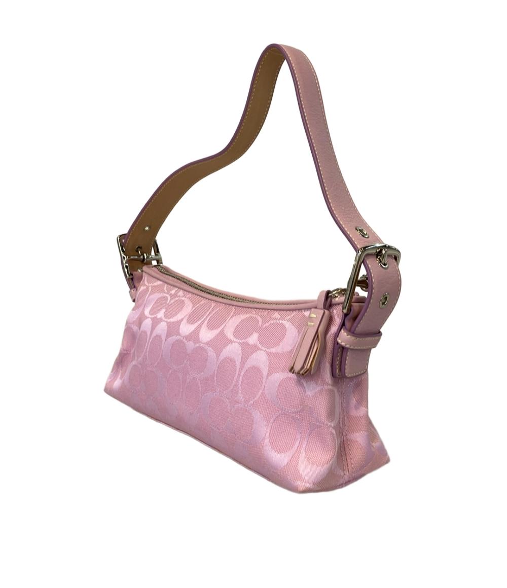 COACH ショルダーバッグ ハンドバッグ アクセサリーポーチ 肩掛け シグネチャー 6371 レディース コーチ