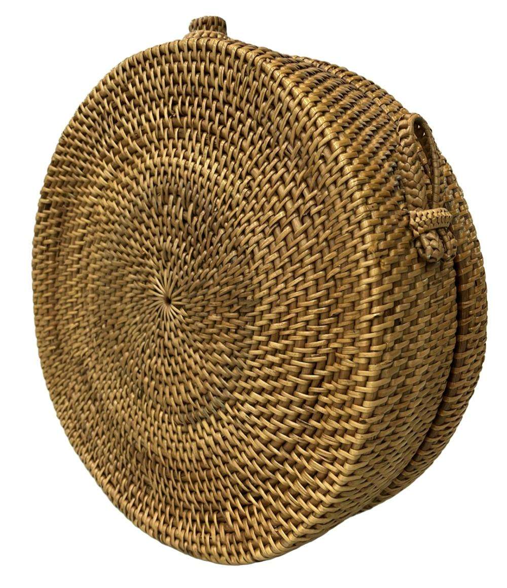 美品 アンドユウ ショルダーバッグ かごバッグ レディース AndYu