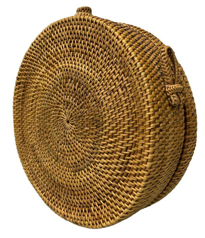 美品 アンドユウ ショルダーバッグ かごバッグ レディース AndYu