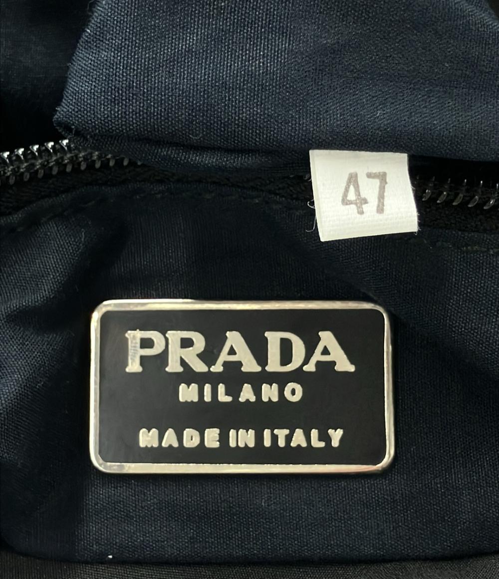 訳あり PRADA ハンドバッグ ロゴ レディース プラダ