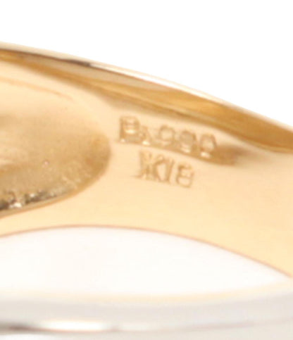 美品 リング 指輪 K18 Pt900 レディース SIZE 11号