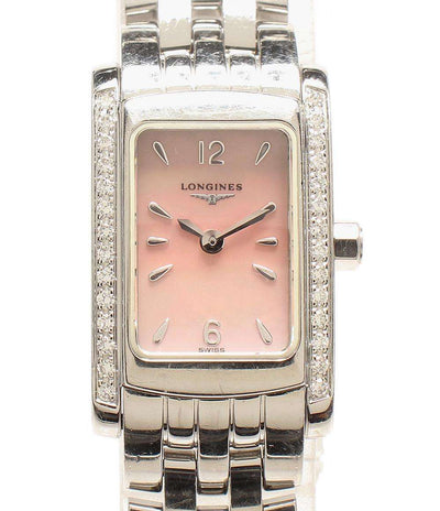 LONGINES 腕時計 クオーツ ピンク L5.158.0 レディース ロンジン