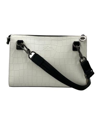 美品 Longchamp ショルダーバッグ 斜め掛け レディース ロンシャン