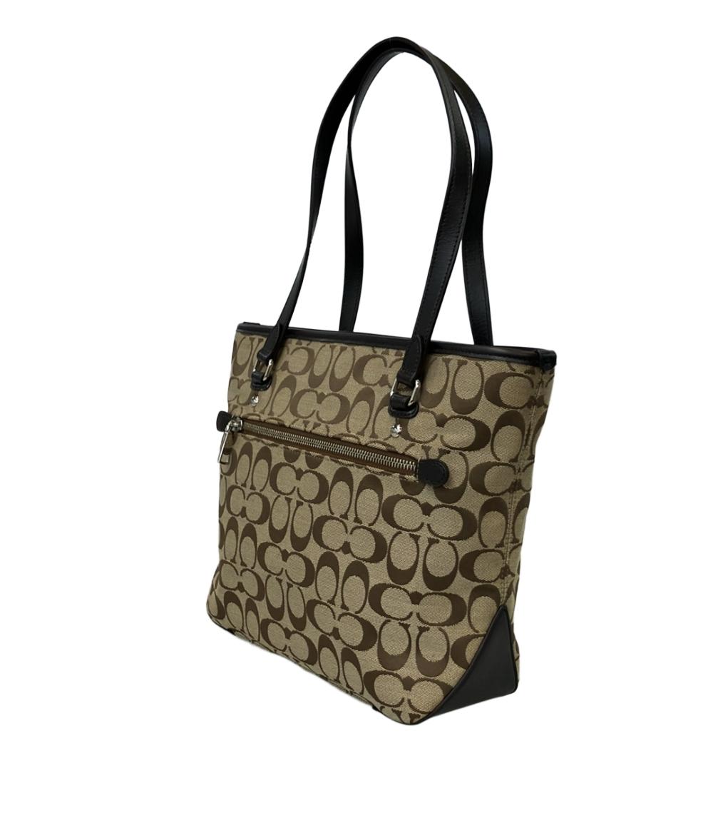 美品 COACH トートバッグ シグネチャー F36375 レディース コーチ