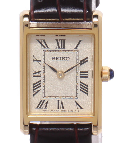 SEIKO NANO universe 腕時計 クオーツ ホワイト 4N30-00H0 レディース セイコー ナノユニバース