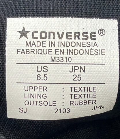美品 CONVERSE ハイカットスニーカー オールスター HI M3310 メンズ レディース SIZE 25.0 コンバース