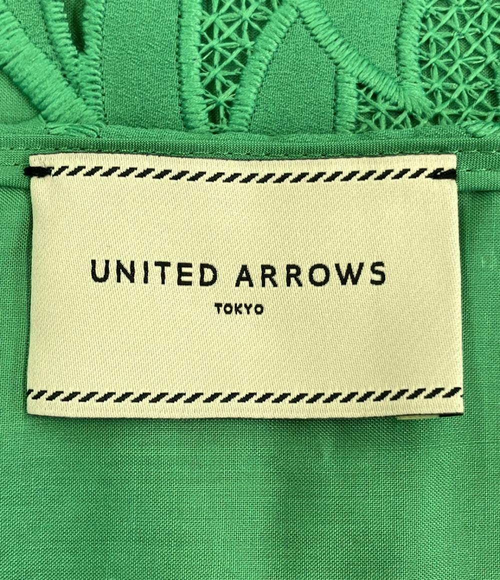 美品 ユナイテッドアローズ 長袖ボリュームスリーブブラウス レディース SIZE 38 (S) UNITED ARROWS