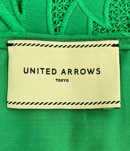 美品 ユナイテッドアローズ 長袖ボリュームスリーブブラウス レディース SIZE 38 (S) UNITED ARROWS