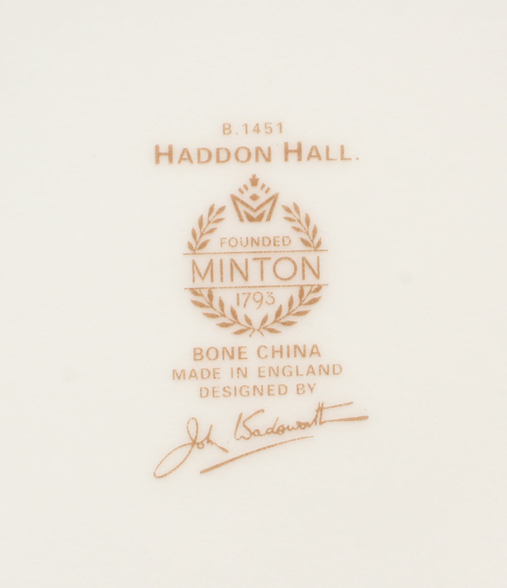 美品 Minton プレート 皿 20cm ハドンホール ミントン