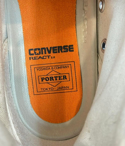 美品 CONVERSE ハイカットスニーカー × PORTER ALL STAR レディース SIZE 23.0 (M) コンバース