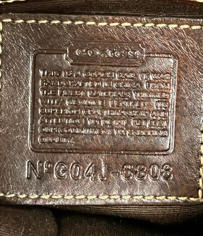 COACH ショルダーバッグ 肩掛け ミニシグネチャー 6808 レディース コーチ